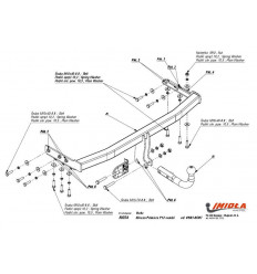 Фаркоп на Nissan Primera N/034