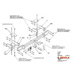 Фаркоп на Opel Meriva O/035