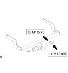 Фаркоп на Renault Logan 080404