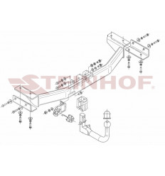 Фаркоп на Hyundai ix35 H-248