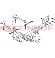 Фаркоп на Land Rover Range Rover Sport L-116