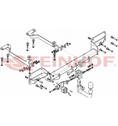 Фаркоп на Land Rover Range Rover Sport L-117