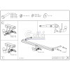 Оцинкованный фаркоп на Volkswagen Golf 7 V073C