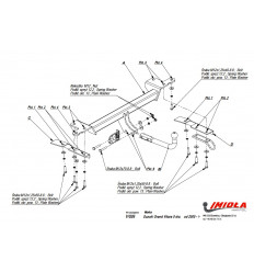 Фаркоп на Suzuki Grand Vitara V/026