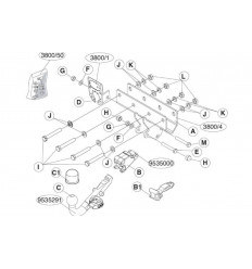 Фаркоп на Jeep Grand Cherokee 380000