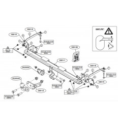 Фаркоп на Ford Transit Connect 586100