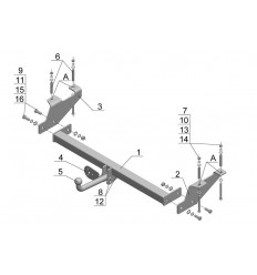 Фаркоп на Great Wall Wingle GW06