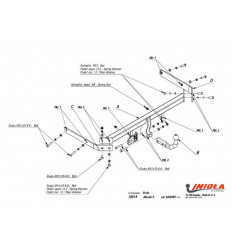 Фаркоп на Mazda 5 X/019