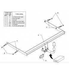 Фаркоп на Ford Focus 2 C 48A