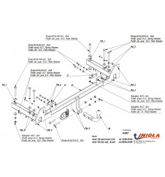 Фаркоп на Audi 100 A/007