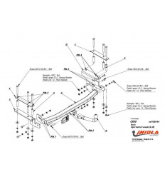 Фаркоп на Opel Astra G O/008