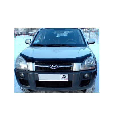 Дефлектор капота (отбойник) на Hyundai Tucson SHYTUC0512