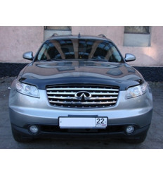 Дефлектор капота (отбойник) на Infiniti FX SINFX3512