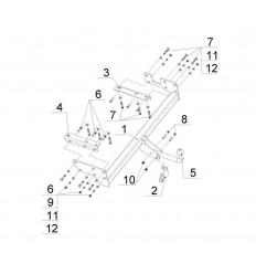 Фаркоп на Mitsubishi Outlander MI24