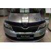 Дефлектор капота (отбойник) на Skoda Rapid SSCRAP1212