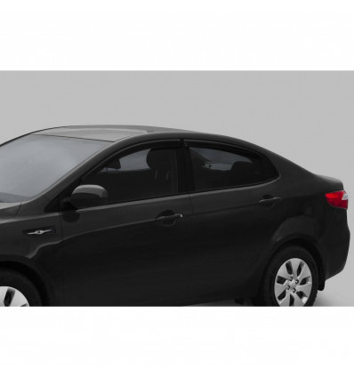 Дефлекторы боковых окон на Kia Rio 32803001