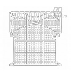 Коврик в багажник Renault Kangoo NPA00-T69-120