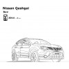 Фаркоп на Nissan Qashqai 4382-A