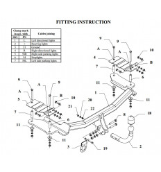 Фаркоп на Opel Vectra C E 40