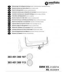 Электрика оригинальная на BMW X5/X6 303451300107