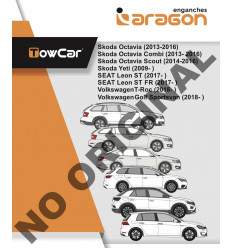 Фаркоп на Skoda Octavia E5905BV