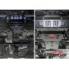 Защита картера, радиатора, КПП и РК Toyota Fortuner K111.05770.1