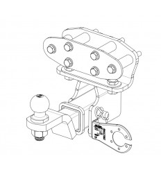 Фаркоп на Toyota Land Cruiser 200 24.2443.32