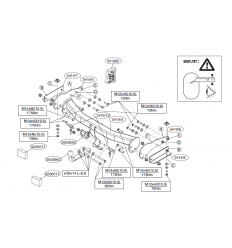 Фаркоп на Jeep Grand Cherokee FL 541900