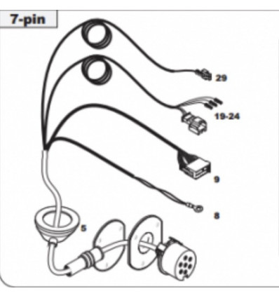 Электрика оригинальная на Toyota Rav4 44402407