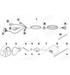 Электрика оригинальная на Nissan Qashqai /X-Trail 737118