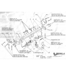 Фаркоп на Hyundai Tucson K/A62