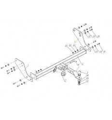 Фаркоп на Great Wall Wingle FA 0646-E