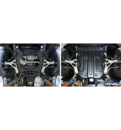 Защита картера Volkswagen Touareg 111.5824.2