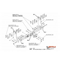 Фаркоп на Mercedes Sprinter M/024