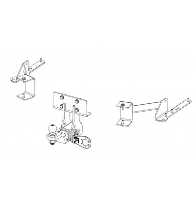 Фаркоп на Toyota Land Cruiser Prado 150 24.2425.32