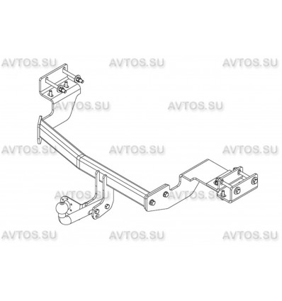 Фаркоп на Kia Sorento KI31