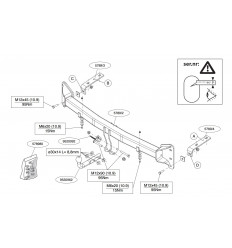 Фаркоп на Ford Explorer 578900