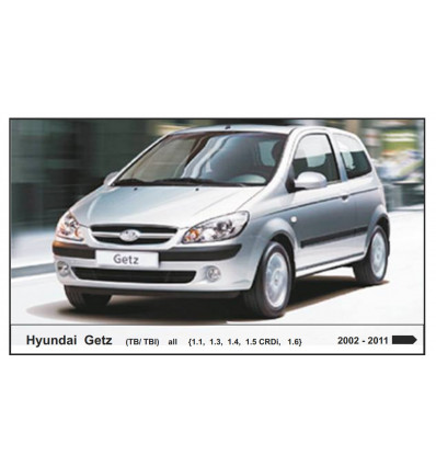 Защита картера на Hyundai Getz 10.1636