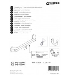 Фаркоп на BMW X2 303476600001