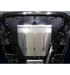 Защита картера, КПП, заднего дифференциала и топливного бака Subaru XV ZKTCC00325K