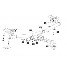 Фаркоп на Ford Explorer SF.3691.32