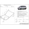 Защита картера на Mitsubishi Delica 14.1332