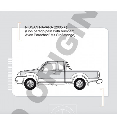 Фаркоп на Nissan Navara E4404CA