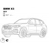 Фаркоп на BMW X3 4758-A