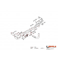 Фаркоп на Kia Optima K/047