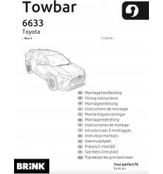 Фаркоп на Toyota Rav 4 663300