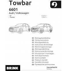 Фаркоп на Volkswagen Touareg 660100