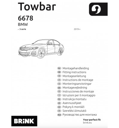 Фаркоп на BMW 3 667800