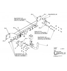 Фаркоп на BMW 5 E61/E60 B/A08