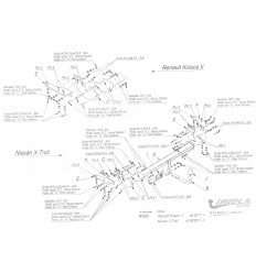 Фаркоп на Nissan X-Trail R/069